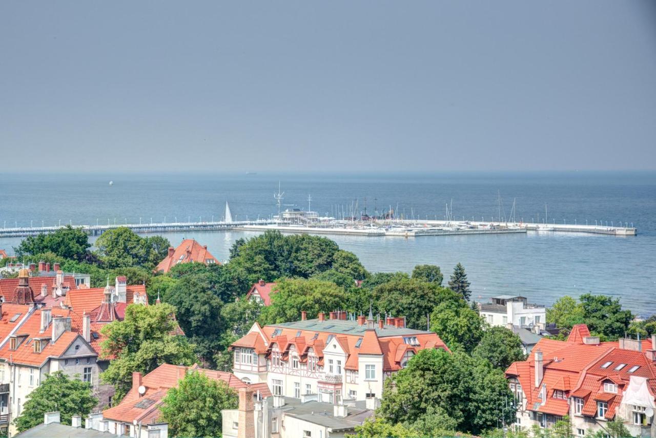 Dom & House - Level Eleven Apartment With Sea View Sopot Kültér fotó
